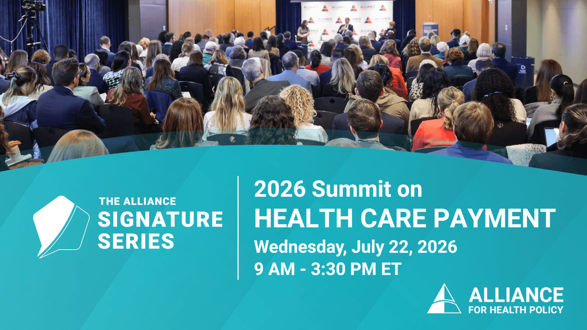2026 Signature Series Summit on Health Care Payment | Alliance for